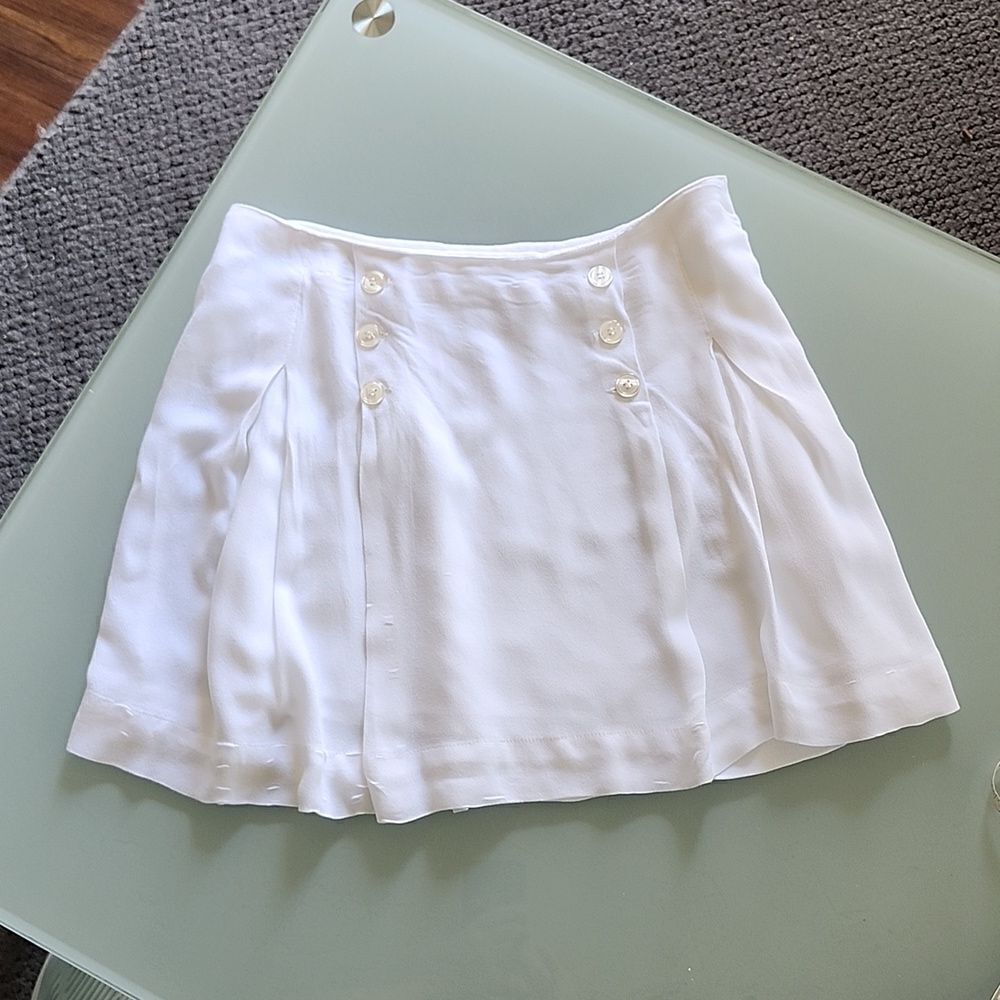Free People Lovers Lane Mini Skirt Coquette Girl Boho Indie‎ Minimalist Size 8